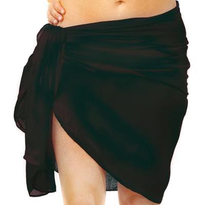 OBG.PUB - Paréo doux et confortable en polyester Duma Noir Paréo doux et confortable en polyester Duma Noir