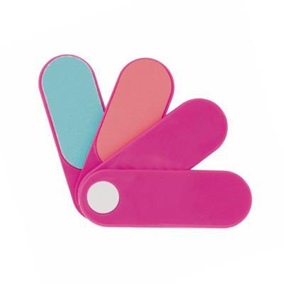 OBG.PUB - Set limes en plastique avec 4 Accessoires Tucsox Rose Set limes en plastique avec 4 Accessoires Tucsox Rose