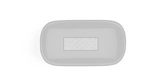 Souris sans fil en matière ABS de couleur noir Sui - Impression sur la boite