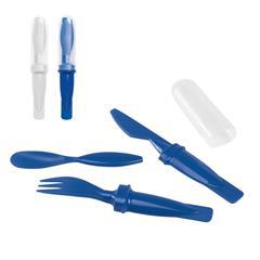 Jeu de couverts en PP pratiques et légère Rhubar