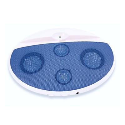 Haut-parleurs avec connexion jack en aluminium Mix Bleu