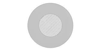 Pin's circulaire en matière métallique Runmi - Marquage Recto