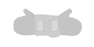 Gant en polaire pour enfant Sisu - Marquage Recto