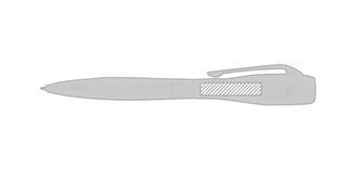 Stylo Lampe LED en aluminium Xenter - Impression Haut