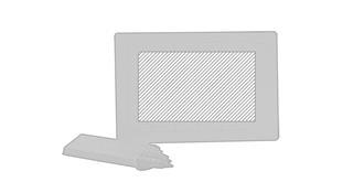 Puzzle avec boite de 4 crayons cire Geta - Marquage Recto