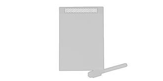 Ardoise Magnétique en plastique Yupita - Impression Haut