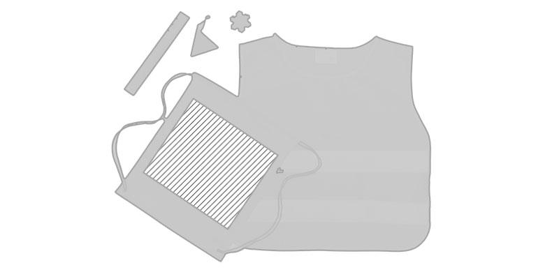 OBG.PUB - Kit de Sécurité en polyestar pour enfant Jarola - Impression pochette recto Kit de Sécurité en polyestar pour enfant Jarola - Impression pochette recto