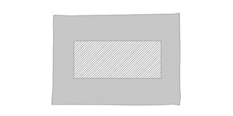 Drapeau espagnol bicolore en polyester Cassier - Marquage Recto