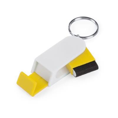 OBG.PUB - Porte-Clés bicolore plastique multifonction Satir Jaune Porte-Clés bicolore plastique multifonction Satir Jaune