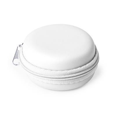 Étui pour clé USB à fermeture zippée Shilant Blanc