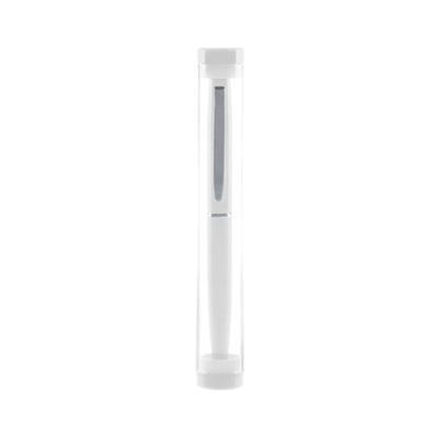 OBG.PUB - Stylo bicolore en aluminium original Bousin Blanc Stylo bicolore en aluminium original Bousin Blanc