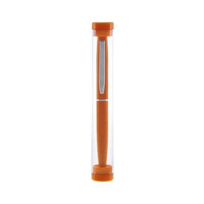 OBG.PUB - Stylo bicolore en aluminium original Bousin Orange Stylo bicolore en aluminium original Bousin Orange