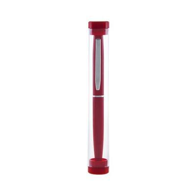 OBG.PUB - Stylo bicolore en aluminium original Bousin Rouge Stylo bicolore en aluminium original Bousin Rouge