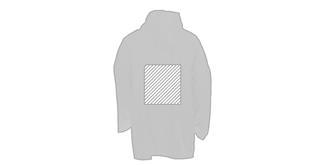 Imperméable avec capuche en PVC résistant Hinbox - Marquage Verso