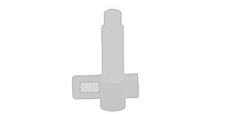 Baume Lèvres SPF15 Arôme Vanille en plastique Niro - Marquage Recto