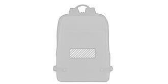 Sac à dos élégant en simili cuir Baggy - Marquage Recto