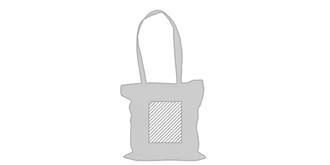 Sac en matériau résistant 100% coton Konkal - Marquage Verso