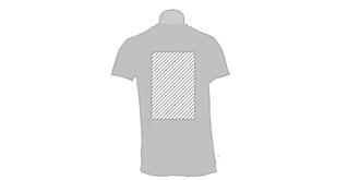 T-Shirt Adulte en polyester moulant Layoma - Marquage Verso