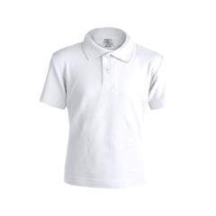 OBG PUB - Polo Enfant Blanc YPS180 en coton Peya