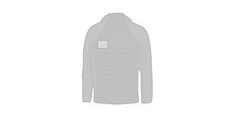 Veste unisexe respirante en polyester Kimpala - Marquage poitrine droite