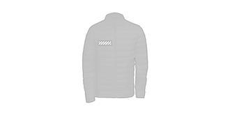 Veste unisexe 100% polyester Miten - Marquage poitrine droite