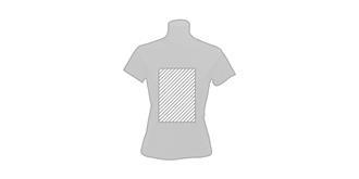 T-Shirt femme 100% coton 150g/m2 Naïmas - Marquage Recto