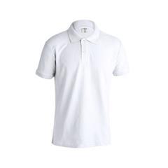 OBG PUB - Polo adulte blanc 100% coton 180g/m2 Kampas