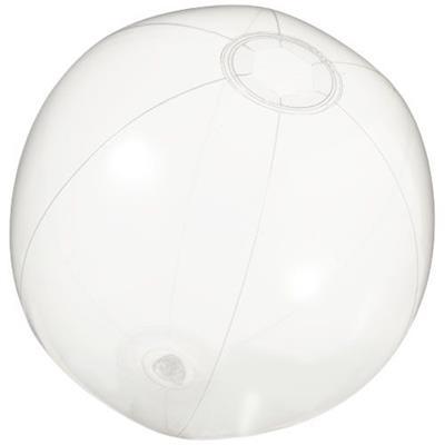 OBG.PUB - Ballon de plage transparent unicolore Ibiz Blanc Ballon de plage transparent unicolore Ibiz Blanc