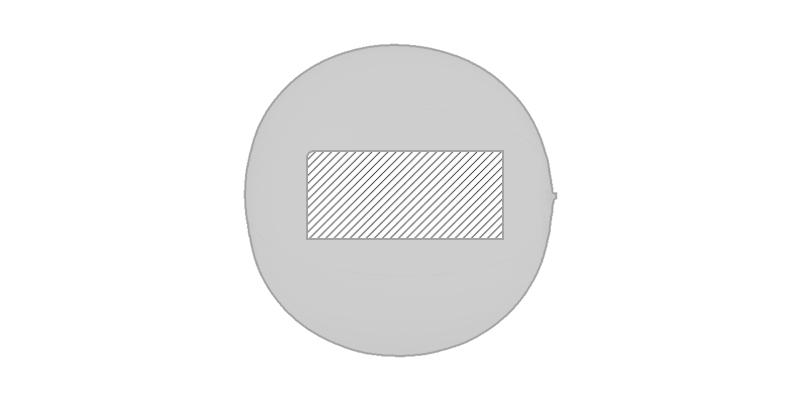 OBG.PUB - Ballon de plage transparent unicolore Ibiz - Marquage Recto Ballon de plage transparent unicolore Ibiz - Marquage Recto