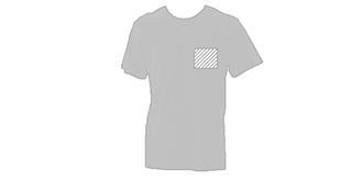 T-Shirt adulte couleur 100% coton lourd Kendo - Marquage poitrine gauche