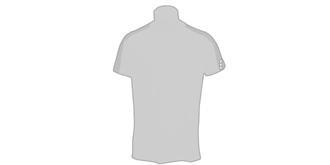 T-Shirt adulte technic dynamic en polyester Cromby - Marquage manche gauche