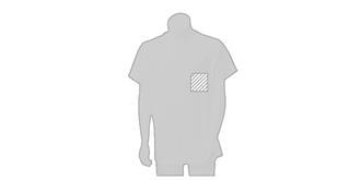 T-Shirt enfant en matière de coton 100 % Klusly - Marquage poitrine gauche