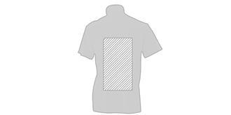 T-Shirt pour adulte en matière de coton Prusly - Marquage Recto