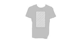 T-Shirt enfant couleur 100% 135g/m2 Hecomita - Marquage Recto