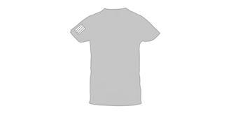 T-shirt pour enfant en polyester original Technico - Marquage manche droite