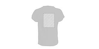 T-shirt pour enfant en polyester original Technico - Marquage Verso