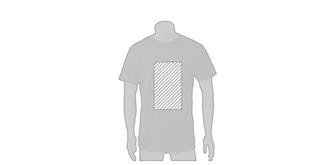 T-shirt technique pour homme en polyester Rosco - Marquage Recto