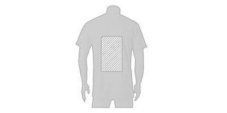 T-shirt technique pour homme en polyester Rosco - Marquage Verso