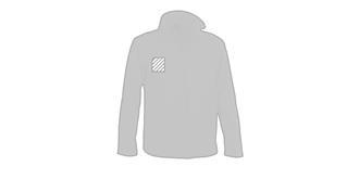 Veste imperméable et respirante en polyester Baido - Marquage poitrine droite