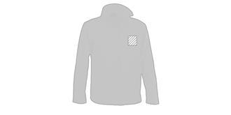 Veste imperméable et respirante en polyester Baido - Marquage poitrine gauche