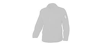 Veste unisexe adulte 100%polyester 265g/m2 Kluste - Marquage manche gauche