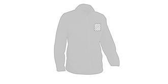 Veste unisexe adulte 100%polyester 265g/m2 Kluste - Marquage poitrine gauche