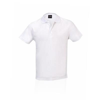 OBG.PUB - T-shirt pour adulte en polyester original Technic Blanc T-shirt pour adulte en polyester original Technic Blanc