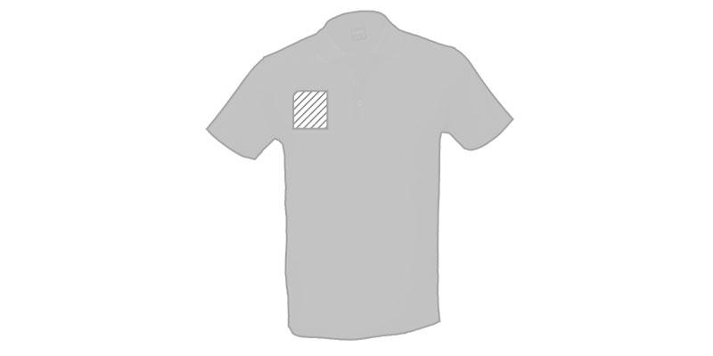 OBG.PUB - T-shirt pour adulte en polyester original Technic - Marquage poitrine droite T-shirt pour adulte en polyester original Technic - Marquage poitrine droite