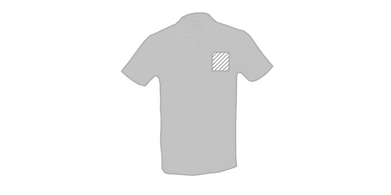 OBG.PUB - T-shirt pour adulte en polyester original Technic - Marquage poitrine gauche T-shirt pour adulte en polyester original Technic - Marquage poitrine gauche