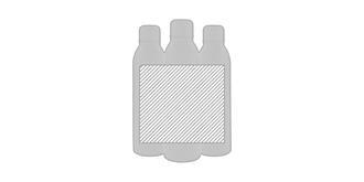 Bouteille de 500ml en acier inoxydable Rescue - Marquage autour