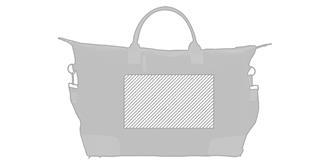 Sac de voyage élégant en coton recyclé Molie - Marquage Recto