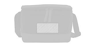 Sac isotherme pratique en coton recyclé Ankyo - Marquage Recto