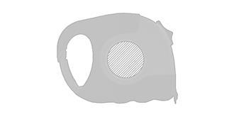 Mètre ruba avec mousqueton 5m en ABS Einsta - Marquage Recto