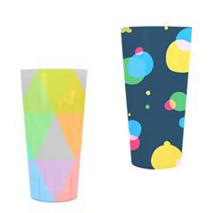 OBG PUB - Gobelet 50cl en plasique réutilisable Rainbow